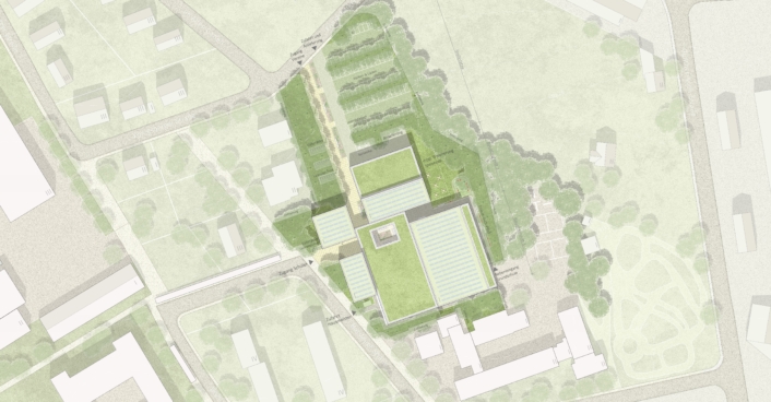 Lageplan Schulzentrum Westerburg | SHA Scheffler Helbich Architekten