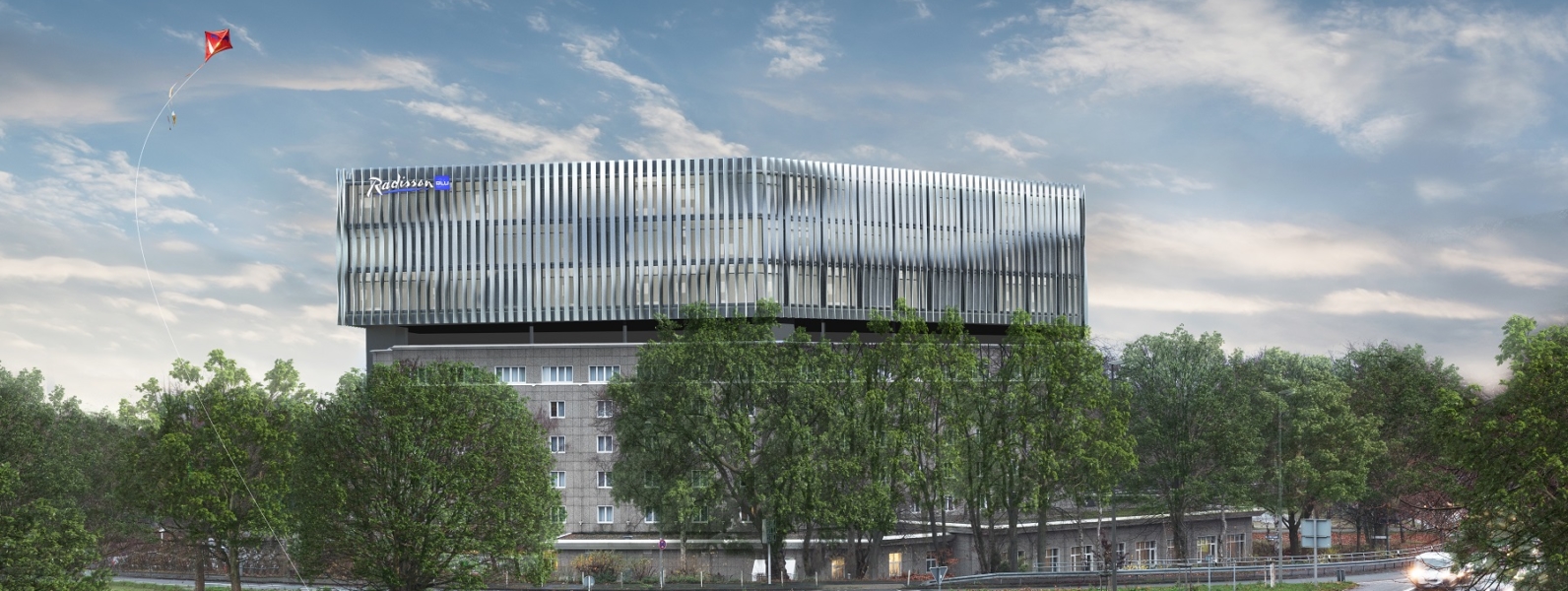 1831 Visualisierung 02 Stadtauswärts Radisson