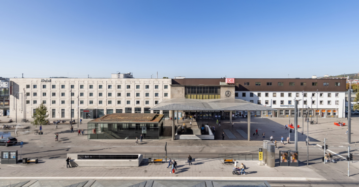 Vordächer Bahnhofsplatz Ulm | SHA Scheffler Helbich Architekten Vordächer Bahnhofsplatz Ulm | SHA Scheffler Helbich Architekten