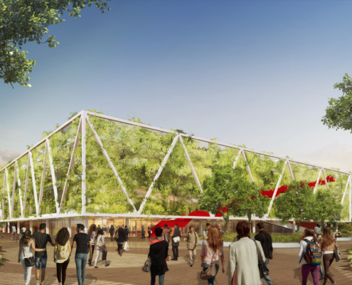 Sporthalle am Dortmunder U | SHA Scheffler Helbich Architekten