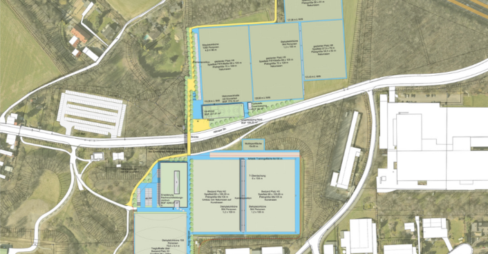 VfL Bochum Nachwuchsleistungszentrum Variante 2 | SHA Scheffler Helbich Architekten VfL Bochum Nachwuchsleistungszentrum Variante 2 | SHA Scheffler Helbich Architekten