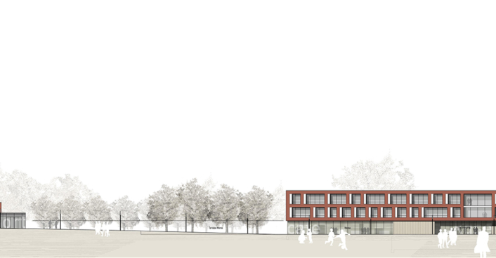 Ansicht Nord Gesamtschule Elmshorn