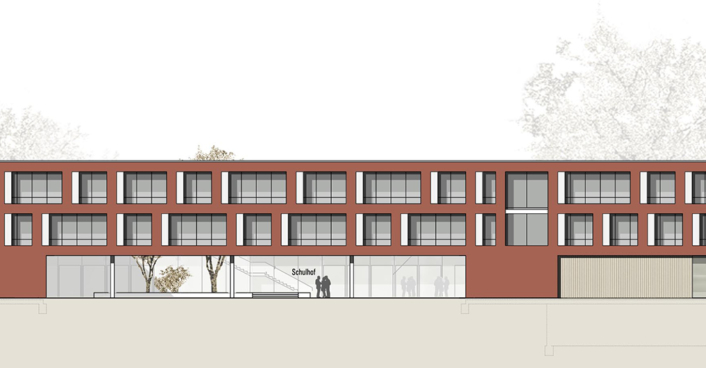 Ansicht Ost Gesamtschule Elmshorn