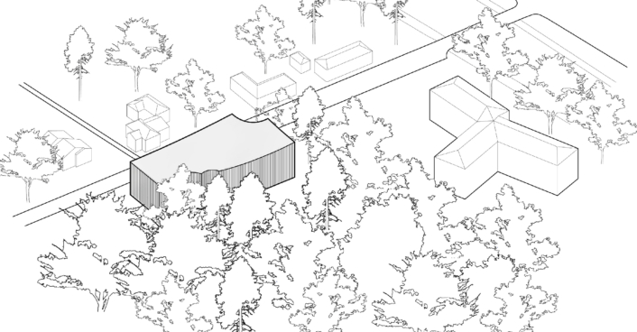 Axonometrie Archivgebäude Arolsen | SHA Scheffler Helbich Architekten Axonometrie Archivgebäude Arolsen | SHA Scheffler Helbich Architekten