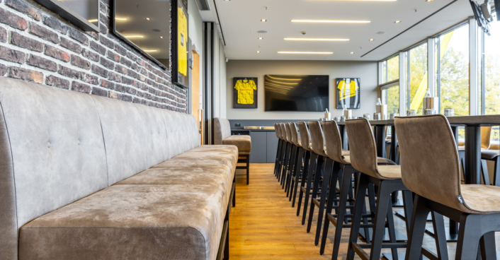 Umgestaltung Adi-Preißler-Loge im Signal Iduna Park | SHA Scheffler Helbich Architekten Umgestaltung Adi-Preißler-Loge im Signal Iduna Park | SHA Scheffler Helbich Architekten