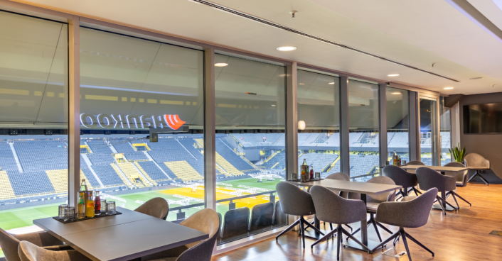 Umgestaltung Hankook-Loge im Signal Iduna Park | SHA Scheffler Helbich Architekten Umgestaltung Hankook-Loge im Signal Iduna Park | SHA Scheffler Helbich Architekten