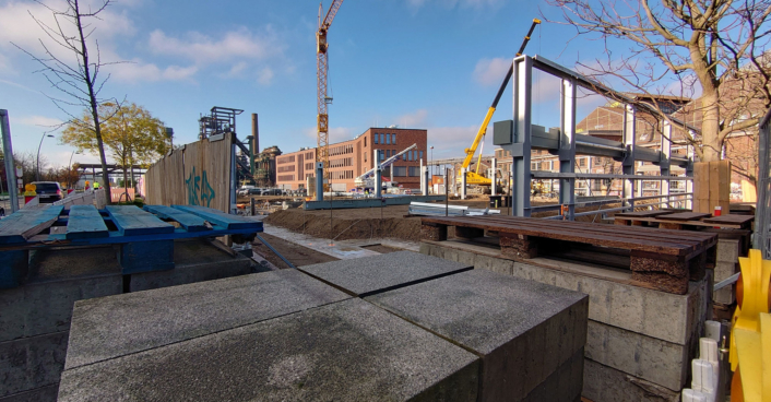 Baustelle Parkhaus Baustelle Parkhaus