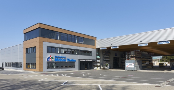 Baufachmarkt Thelen In Simmerath Scheffler Helbich Architekten Dortmund