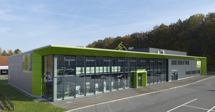 Scheffler Helbich Architekten Dortmund Bike Center Dressel Kronach