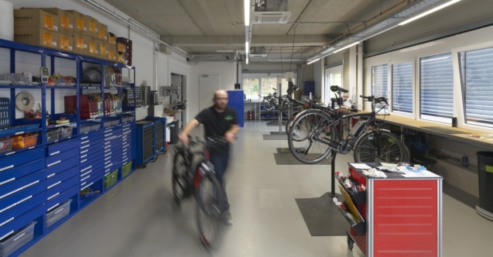 Scheffler Helbich Architekten Dortmund Bike Center Dressel Kronach
