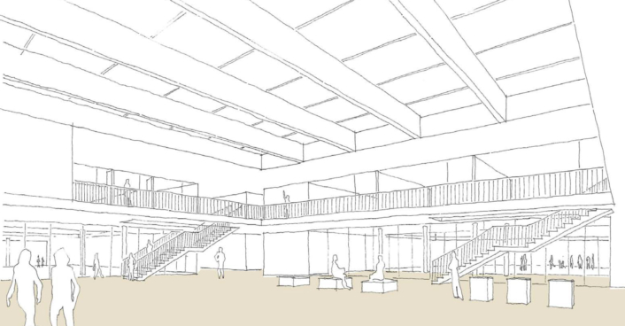 Blick Aula Vaterstetten