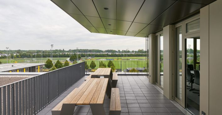 Blick Auf Trainingsplätze