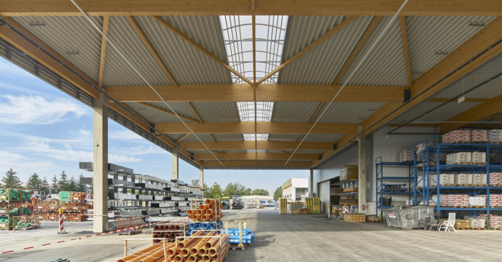 Baustoffmarkt Fatheuer Hamm SHA Scheffler Helbich Architekten