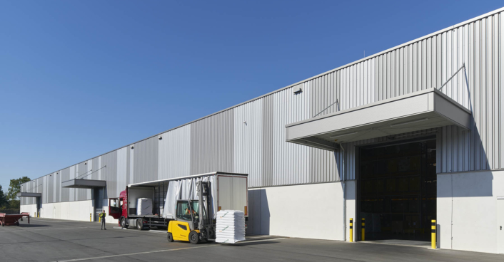 SHA Scheffler Helbich Architekten Dortmund Hagebau West Logistik Herten | Erweiterung Lagerhallen