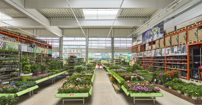 Neubau BAUHAUS Fachcentrum Düsseldorf-Rath | SHA Scheffler Helbich Architekten