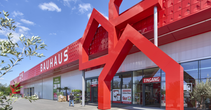 Neubau BAUHAUS Fachcentrum Düsseldorf-Rath | SHA Scheffler Helbich Architekten
