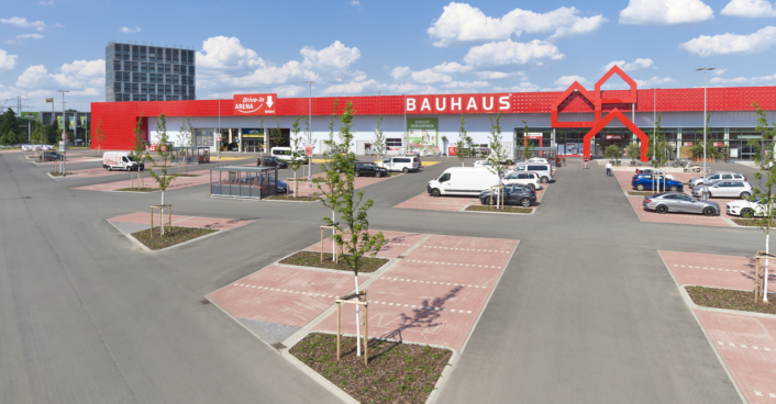 Neubau BAUHAUS Fachcentrum Düsseldorf-Rath | SHA Scheffler Helbich Architekten