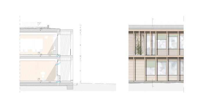 Fassade Grunschule Wandlitz | SHA Scheffler Helbich Architekten Fassade Grunschule Wandlitz | SHA Scheffler Helbich Architekten