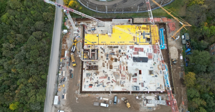 Bauarbeiten am Neubau Geschäftsstelle in Leipzig | SHA Scheffler Helbich Architekten Bauarbeiten am Neubau Geschäftsstelle in Leipzig | SHA Scheffler Helbich Architekten