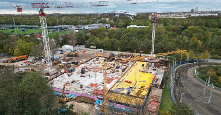 Bauarbeiten am Neubau Geschäftsstelle in Leipzig | SHA Scheffler Helbich Architekten Bauarbeiten am Neubau Geschäftsstelle in Leipzig | SHA Scheffler Helbich Architekten