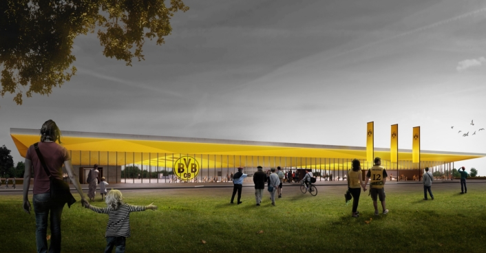 Frontal Sporthalle Phoenix