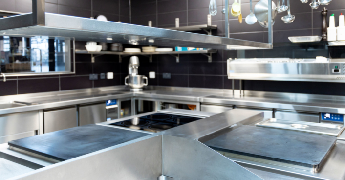 Küche im Hoesch-Restaurant Küche im Hoesch-Restaurant