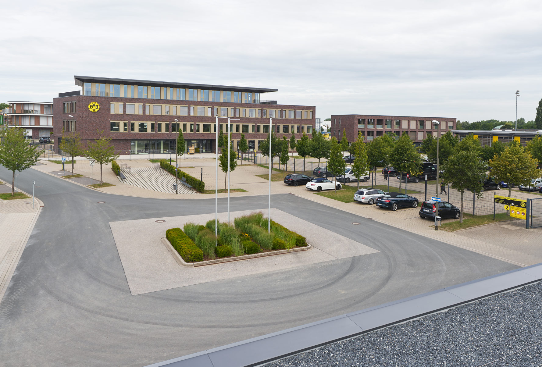 Außenansicht Borussia Dortmund BVB Geschäftsstelle Verwaltung Bürogebäude