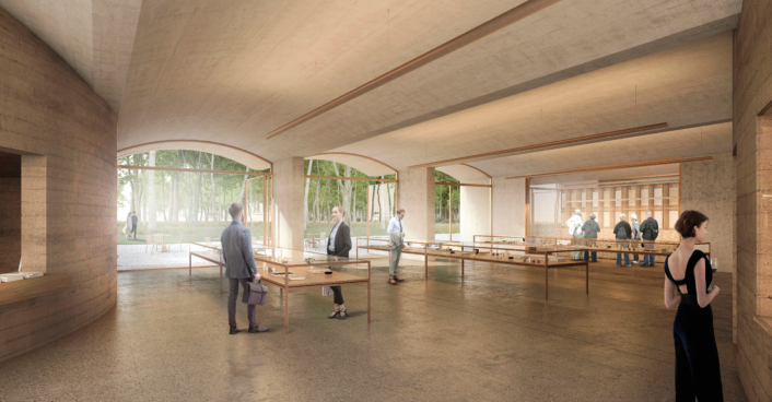 Innenraumperspektive Archivgebäude Arolsen | SHA Scheffler Helbich Architekten Innenraumperspektive Archivgebäude Arolsen | SHA Scheffler Helbich Architekten