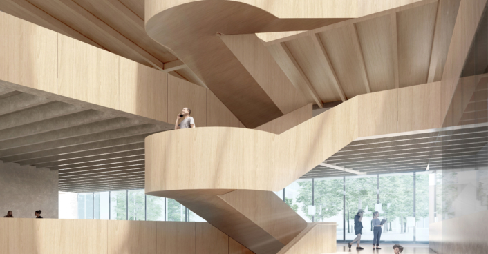 Innenraumperspektive Universität Kassel | SHA Scheffler Helbich Architekten Innenraumperspektive Universität Kassel | SHA Scheffler Helbich Architekten