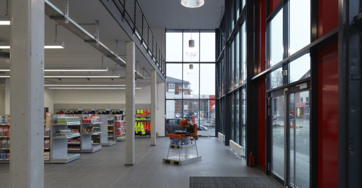 Baustoffhandel Kipp & Grünhoff SHA Scheffler Helbich Architekten Dortmund