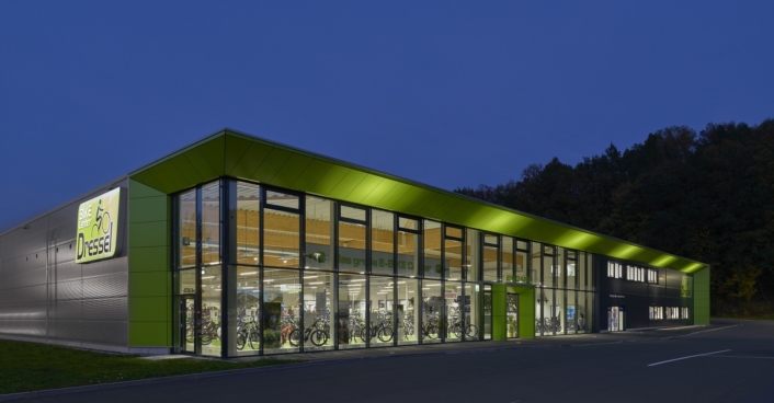 Scheffler Helbich Architekten Dortmund Bike Center Dressel Kronach