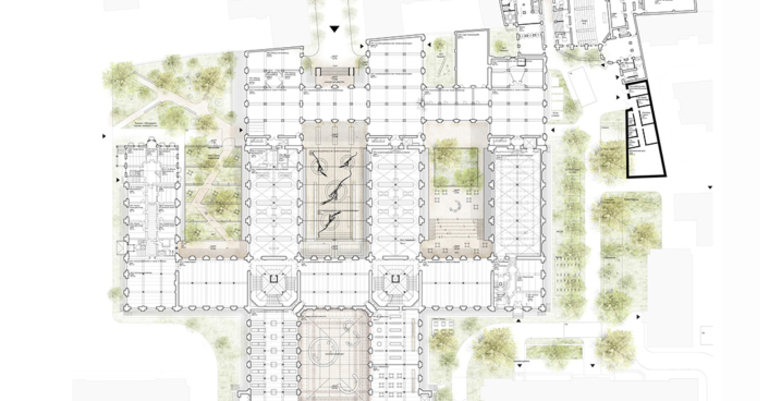 Grundriss Wissenschaftscampus für das Naturkundemuseum | SHA Scheffler Helbich Architekten Grundriss Wissenschaftscampus für das Naturkundemuseum | SHA Scheffler Helbich Architekten