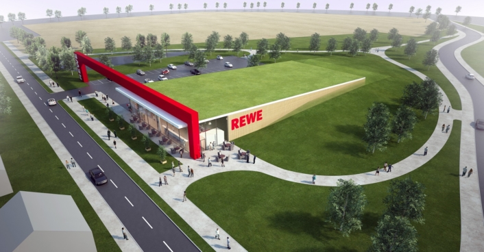 Rewe Hamm | SHA Scheffler Helbich Architekten