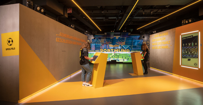 Borusseum Vereinsmuseum BVB Borussia Dortmund | SHA Scheffler Helbich Architekten Borusseum Vereinsmuseum BVB Borussia Dortmund | SHA Scheffler Helbich Architekten
