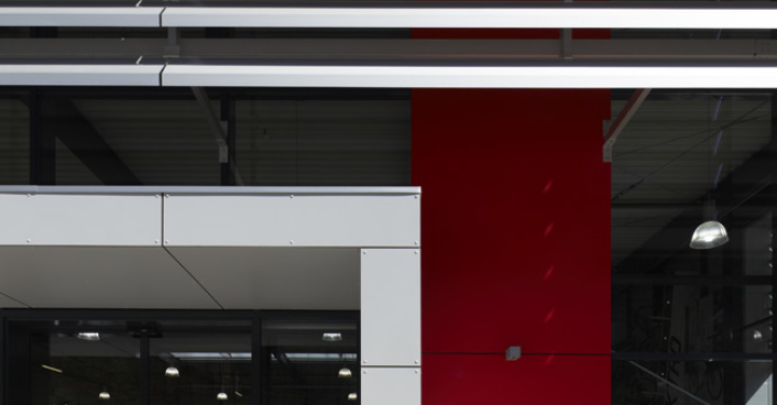 Zweiradcenter Trautwein, Fahrrad Center, Hallenbau; Industriegbäude SHA Scheffler Helbich Architekten Dortmund