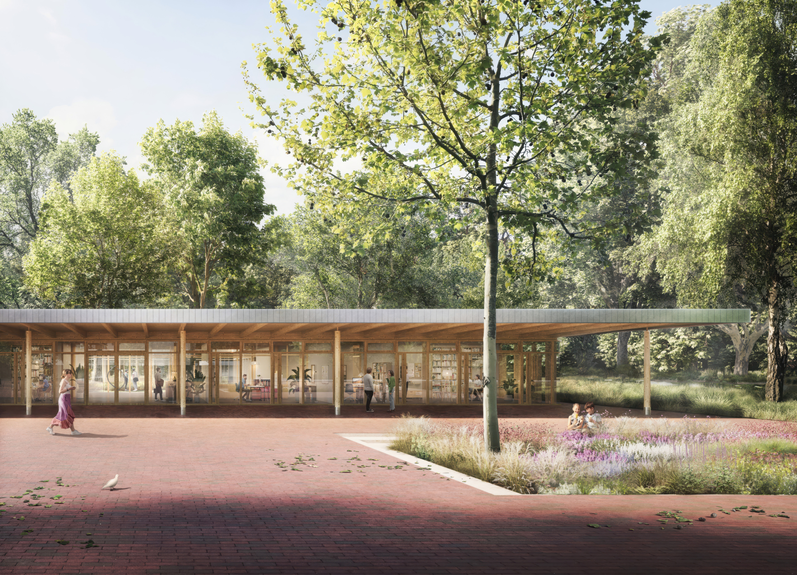 Visualisierung - Euregio Geschäftsstelle Gronau | SHA Scheffler Helbich Architekten Visualisierung - Euregio Geschäftsstelle Gronau | SHA Scheffler Helbich Architekten